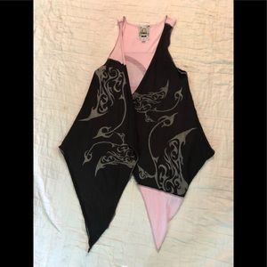 Style Ever After vest shirt black funky design
